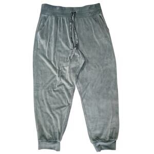 Y2K Victoria’s Secret Velour Joggers Sage Green XL
